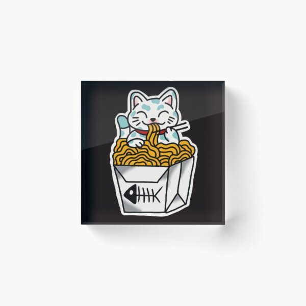 Item preview, cat lover ramen lamen japan food  designed and sold by rafaelwolf.