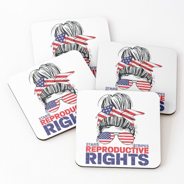 Item preview, Stars Stripes And Reproductive Rights - Stars Stripes Reproductive Rights Messy Bun American Flag designed and sold by MoonySinatra.