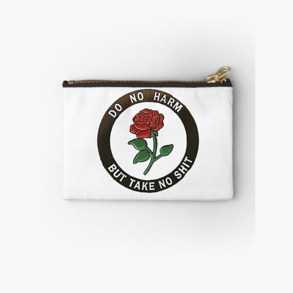 Item preview, Do No Harm But Take No Shit - Advice From A Hippo - Vintage Fuck Flower OS designed and sold by Viktor Kabbach.