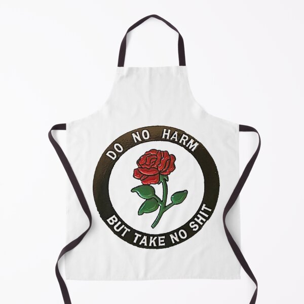 Item preview, Do No Harm But Take No Shit - Advice From A Hippo - Vintage Fuck Flower OS designed and sold by Viktor Kabbach.