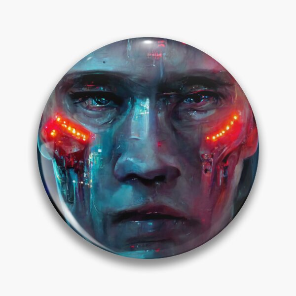 Item preview, Abstract Futuristic Cyborg in a Cyberpunk city  designed and sold by Hubert Dungen.