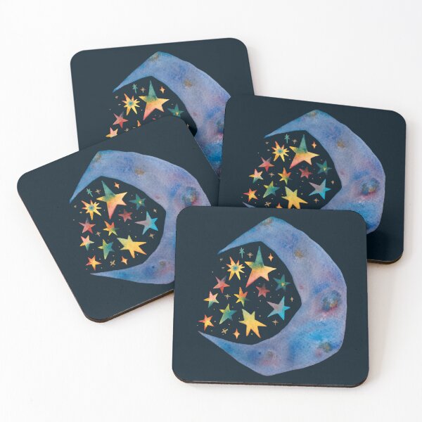 Item preview, Stars & Moon designed and sold by Virginia Skinner.