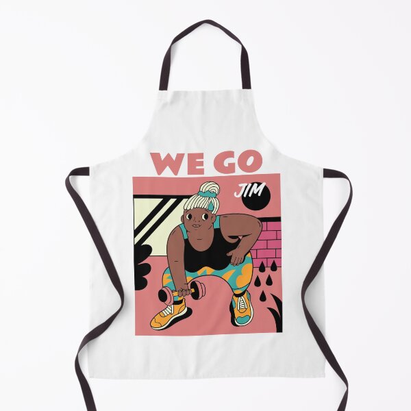 Item preview, We Go Jim Active Fitness Workout Black Women Empowerment Gym designed and sold by hShah06.
