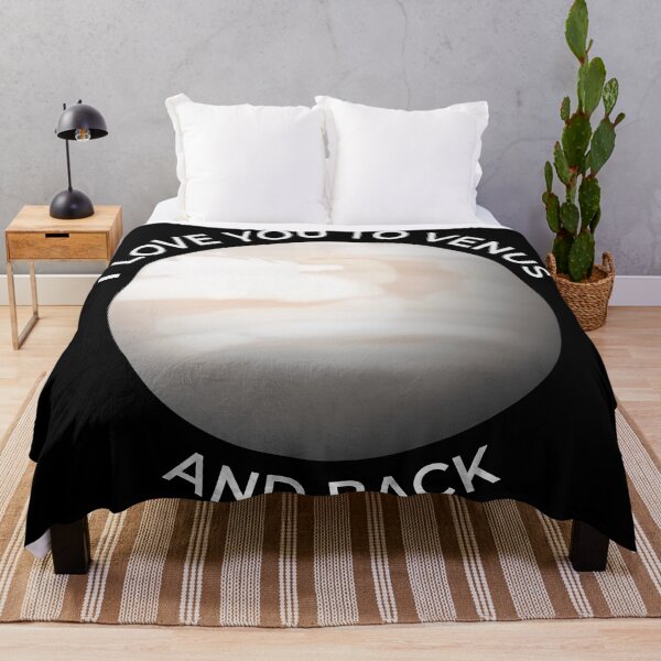 Item preview, I Love You To Venus And Back | Planet Venus Astronomy Realistic designed and sold by Teenker.