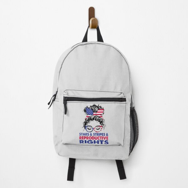 Item preview, Stars Stripes Reproductive Rights Messy Bun American Flag   designed and sold by MoonySinatra.