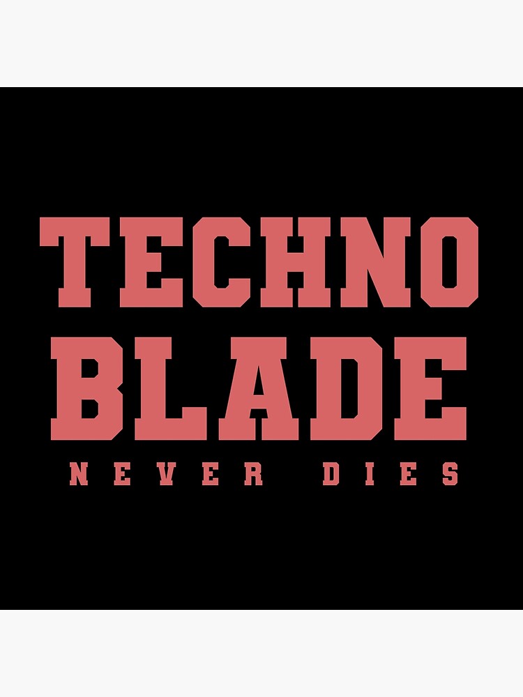 Technoblade Never Dies  Poster for Sale by savincalore