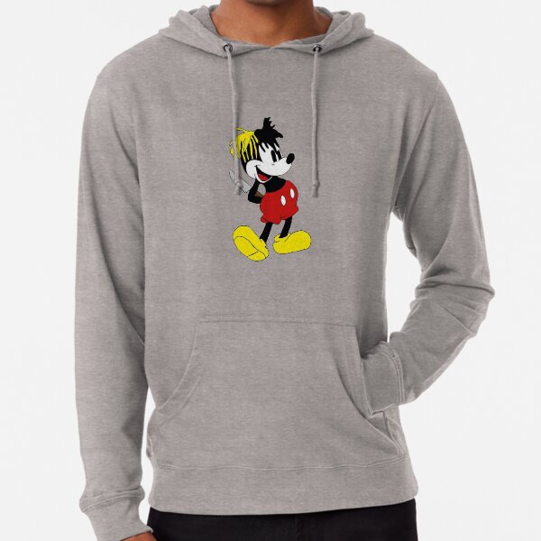 Xxxtentacion mickey mouse hoodie cheap