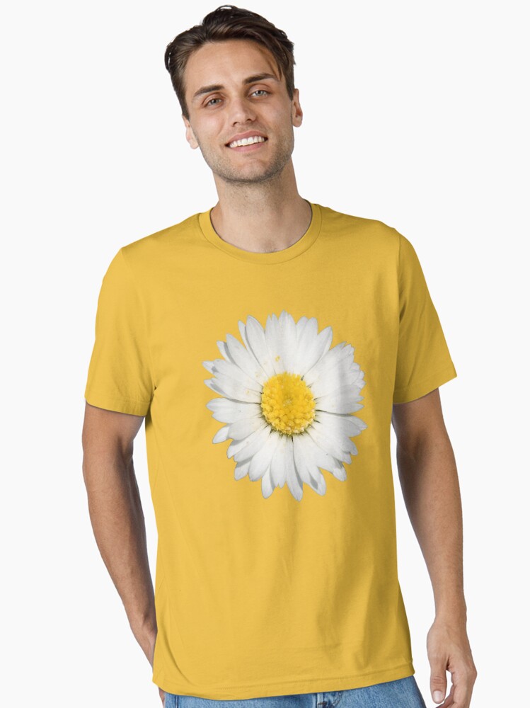 Beautiful Yellow And White Daisy Flower Cut Out