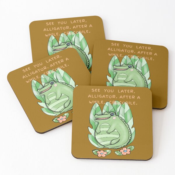 Item preview, Cute Alligator, quotes. designed and sold by La Loca.