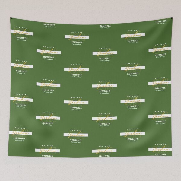 Item preview, Believe On Yeshua - Dark Green designed and sold by TheReporter1.