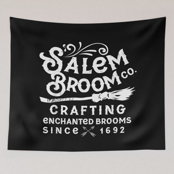 Item preview, Salem Broom Company Vintage EST 1692 designed and sold by CandaceUS.