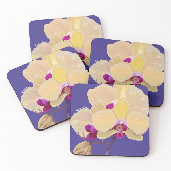 Item preview, estudio de orquideas designed and sold by indigowilds.