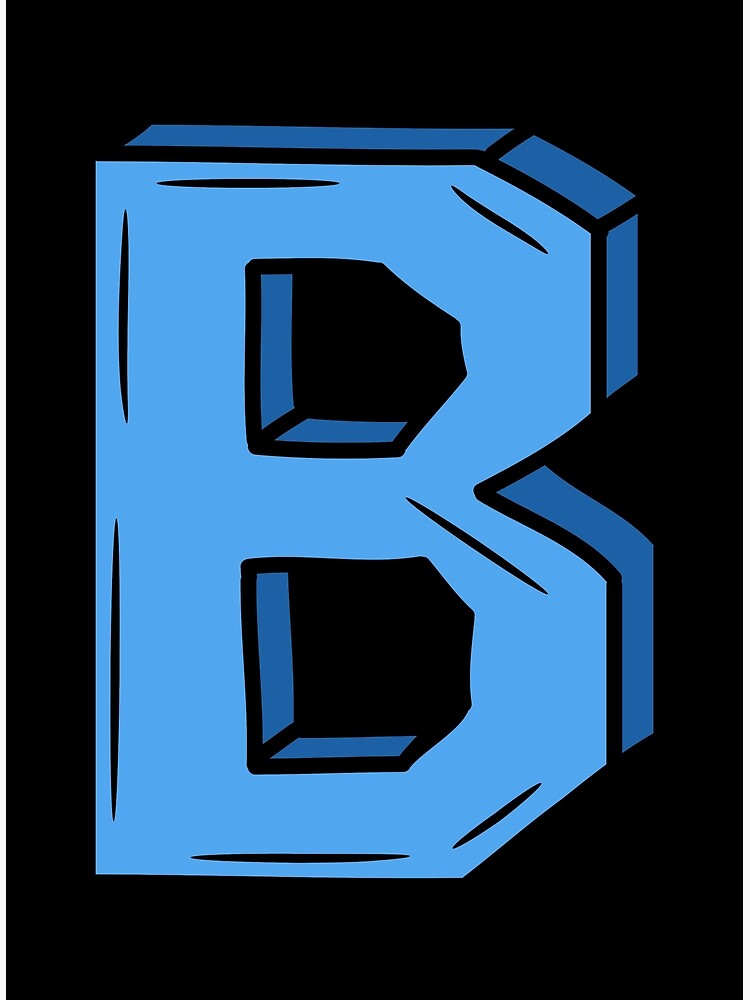 " Letter B Graffiti Art Board Prints" Poster For Sale By PotluckPrints ...