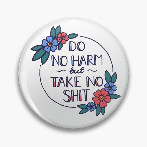 Item preview, Do No Harm But Take No Shit - Advice From A Hippo designed and sold by Viktor Kabbach.