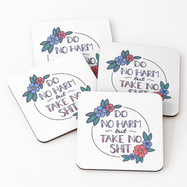 Item preview, Do No Harm But Take No Shit - Advice From A Hippo designed and sold by Viktor Kabbach.