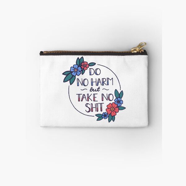 Item preview, Do No Harm But Take No Shit - Advice From A Hippo designed and sold by Viktor Kabbach.