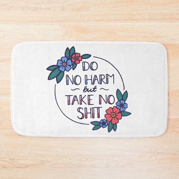 Item preview, Do No Harm But Take No Shit - Advice From A Hippo designed and sold by Viktor Kabbach.