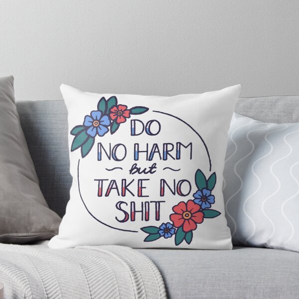 Item preview, Do No Harm But Take No Shit - Advice From A Hippo designed and sold by Viktor Kabbach.