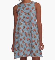 Wonderful Water-Bears A-Line Dress
