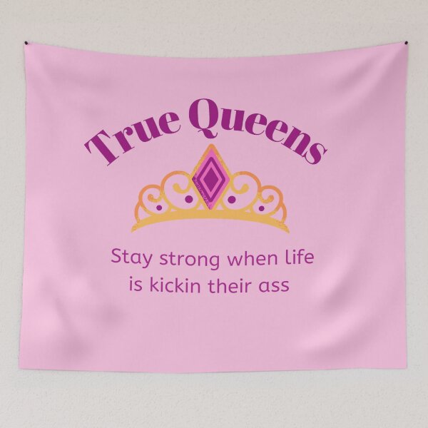 Item preview, True Queens Kick Ass designed and sold by L-I-E-Store.