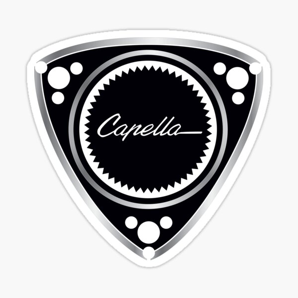 PISTON-ROTARY-CAPELLA SCRIPT Sticker