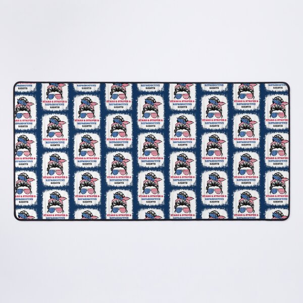 Item preview, Stars Stripes Reproductive Rights Messy Bun 4th Of July designed and sold by MoonySinatra.
