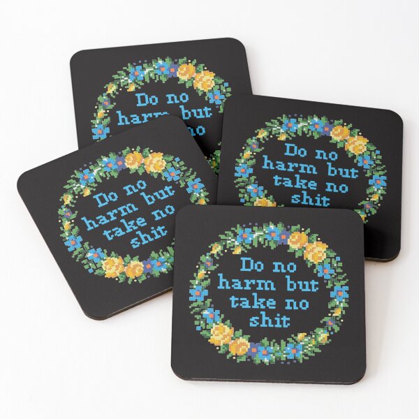 Item preview, Do No Harm But Take No Shit - Advice From A Hippo designed and sold by Viktor Kabbach.