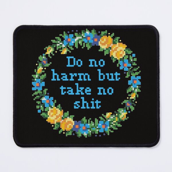 Item preview, Do No Harm But Take No Shit - Advice From A Hippo designed and sold by Viktor Kabbach.