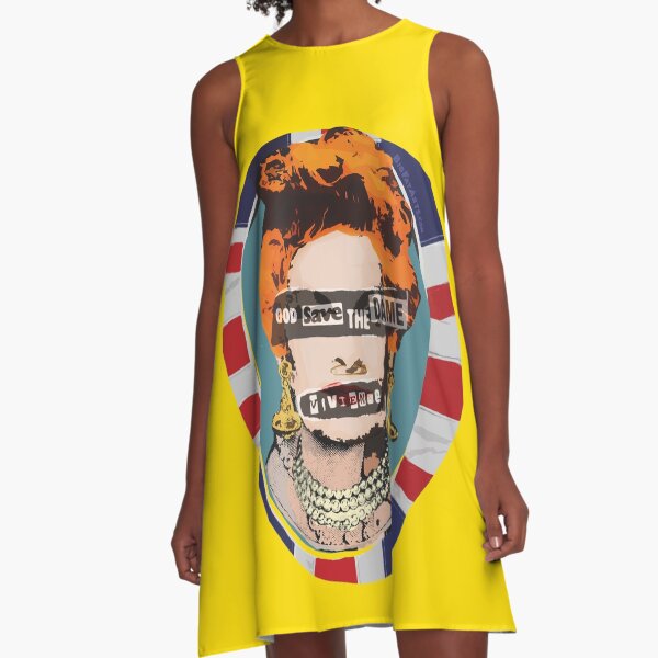 God Save The Dame A-Line Dress