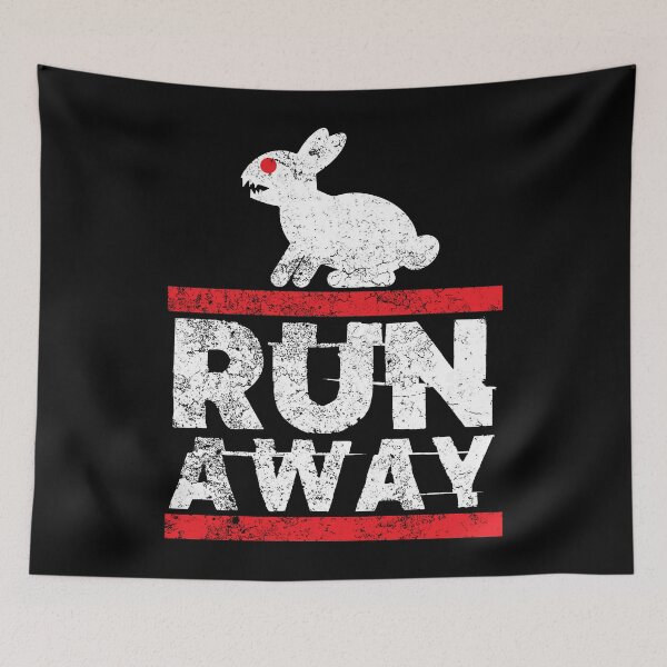 Item preview, Run Away Killer Rabbit - Grail Quest designed and sold by NUMAcreations.