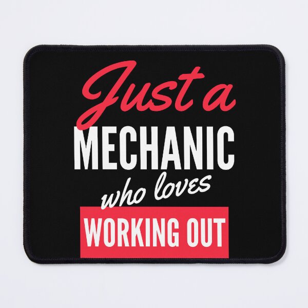 Item preview, Just A Mechanic Who Loves Working Out - Gift For Men, Women, Working Out Lover designed and sold by ExploreTheStore.