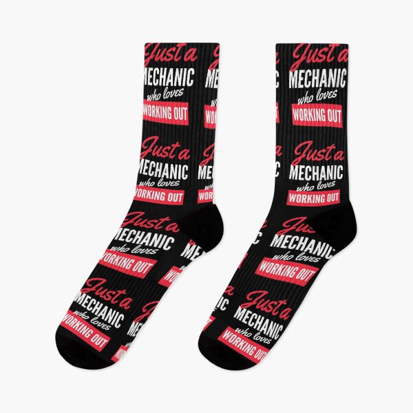 Item preview, Just A Mechanic Who Loves Working Out - Gift For Men, Women, Working Out Lover designed and sold by ExploreTheStore.