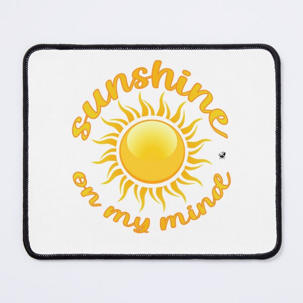 Item preview, Golden sun illustration with inscription designed and sold by Alexandra Kueny.