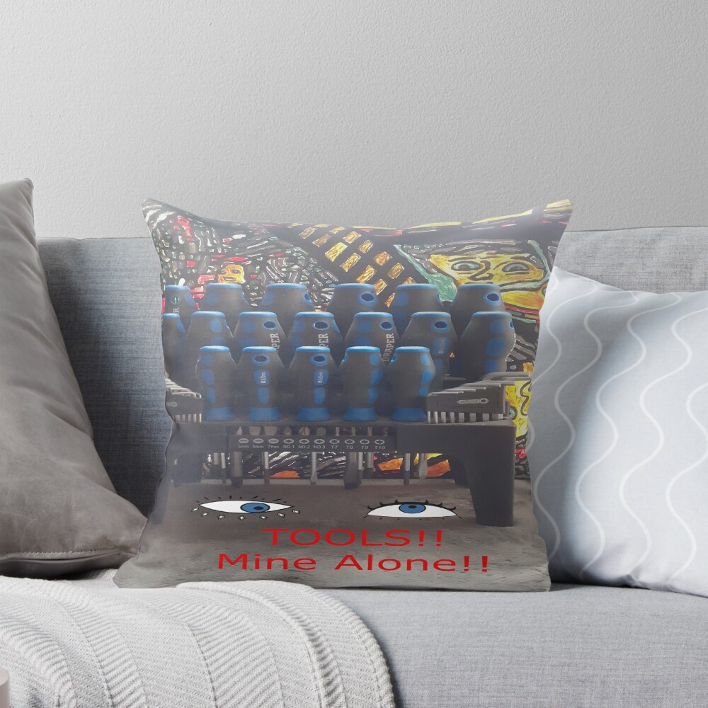 Item preview, Throw Pillow designed and sold by InsecureArt1.