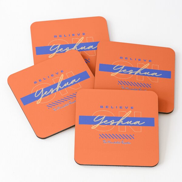 Item preview, Believe On Yeshua - Orange and Blue designed and sold by TheReporter1.