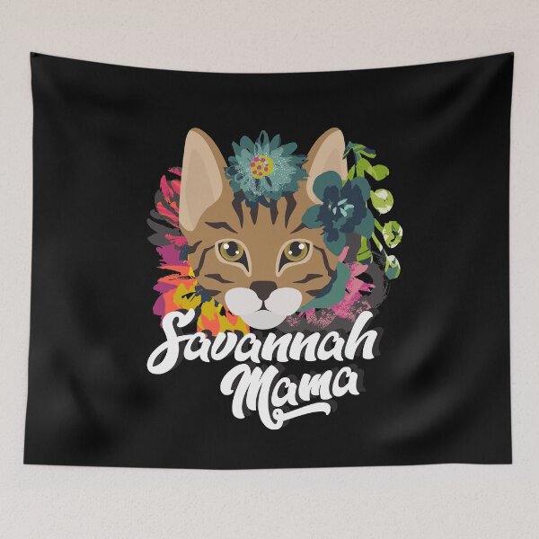 Item preview, Savannah Mom Savannah Cat Kitten designed and sold by MooonTees.