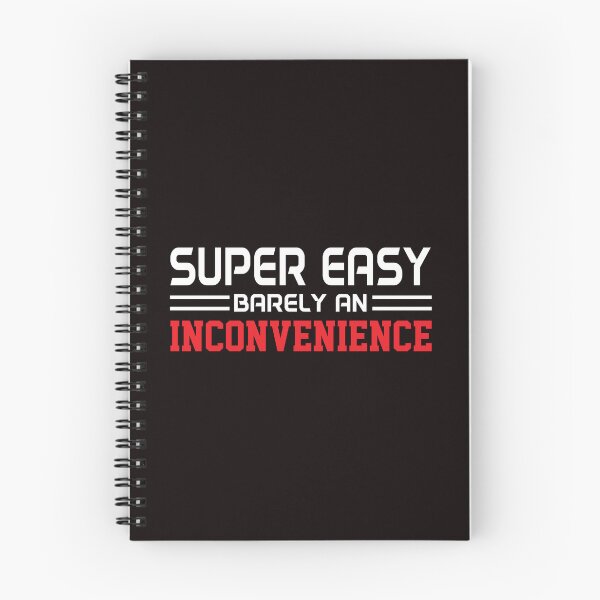 Item preview, Super Easy Barely An Inconvenience designed and sold by Buyeseoshop.