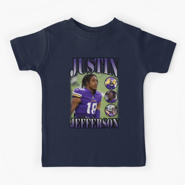 Justin Jefferson Youth Jersey Kids T-Shirt for Sale by Jalib