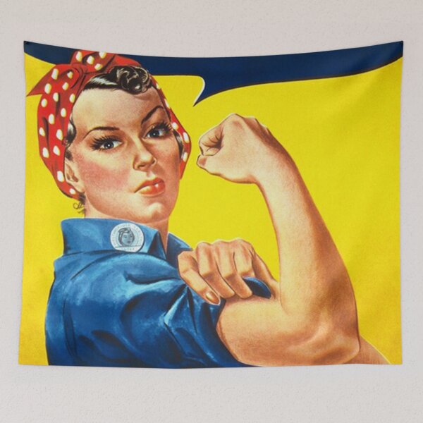 Item preview, We Can Do It - Rosie the Riveter designed and sold by angelacarne.