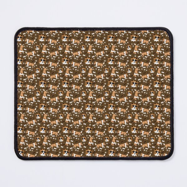 Item preview, Shetland Sheepdog Sheltie Pattern Miniature Collie Dog Breed - Brown background designed and sold by Art by Jess.