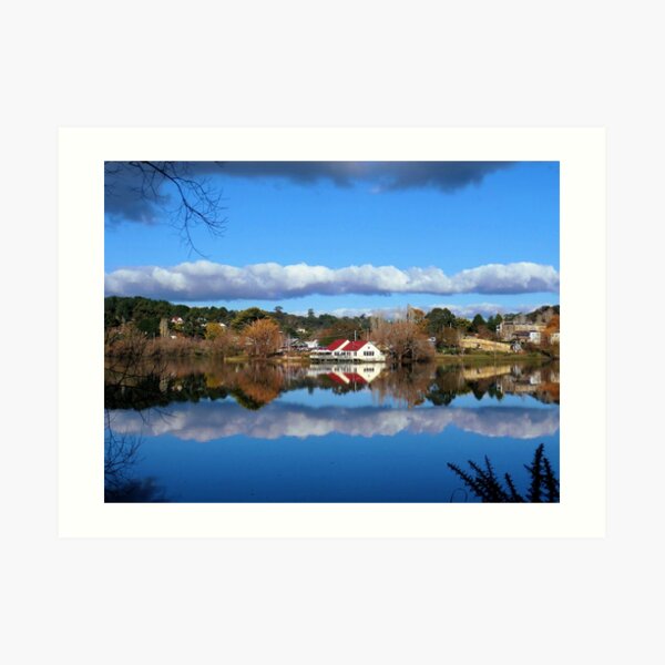 Lake Daylesford Art Print