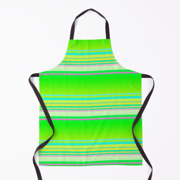 Item preview, Lime green striped | Bright light green stripes designed and sold by lausn.