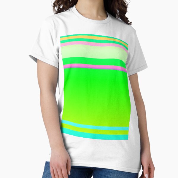 Item preview, Lime green striped | Bright light green stripes designed and sold by lausn.