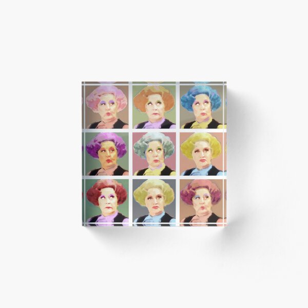 Pussy Pop - Nine Lives Acrylic Block