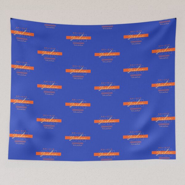 Item preview, Believe On Yeshua - Royal Blue and Orange designed and sold by TheReporter1.