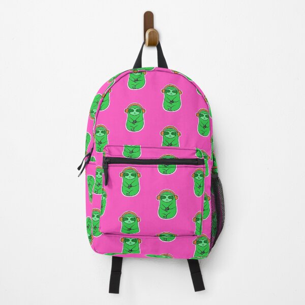 Item preview, Happy Green Sloth Listening to Music designed and sold by SubtleSplit.