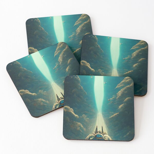 Item preview, Angelic Spaceship designed and sold by FantasyAI.