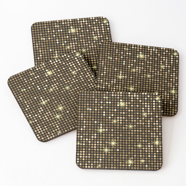 Item preview, Golden Shining Disco Ball Pattern For Disco Lovers And Disco Music Lovers - Disco Ball Pattern designed and sold by Funwithmusic.