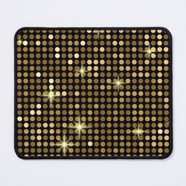 Item preview, Golden Shining Disco Ball Pattern For Disco Lovers And Disco Music Lovers - Disco Ball Pattern designed and sold by Funwithmusic.