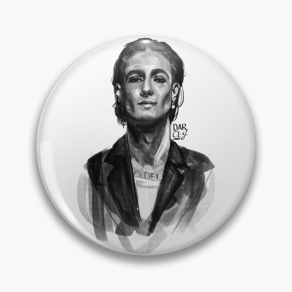 Damiano David (Måneskin) Badge